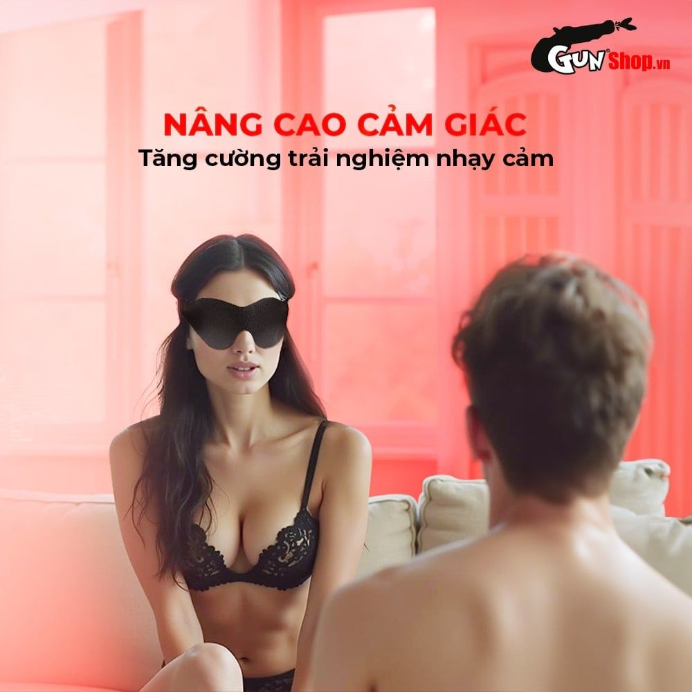 Bịt mắt BDSM Chisa Behave! Luxury Fetish Love Is Blind Classic