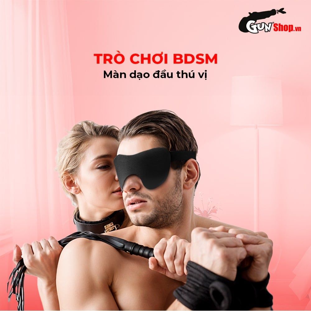 Bịt mắt BDSM Chisa Behave! Luxury Fetish Love Is Blind Classic