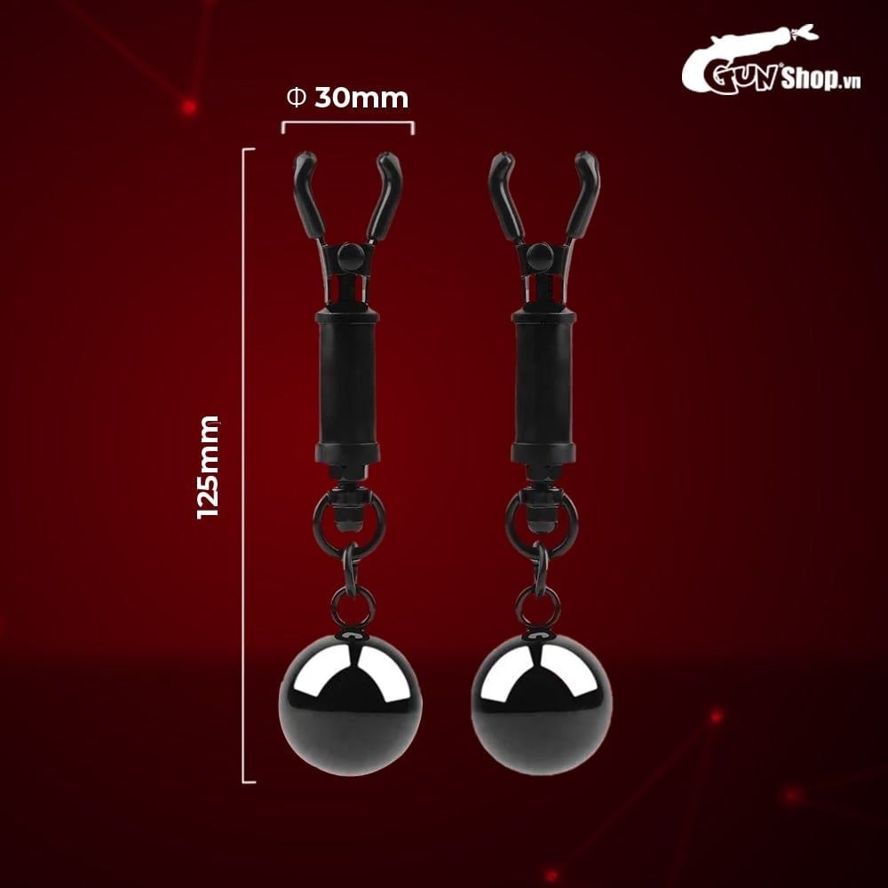 Kẹp vú kích thích đầu ti Chisa Sins Inquisition Playful Weighted Nipple Clamps