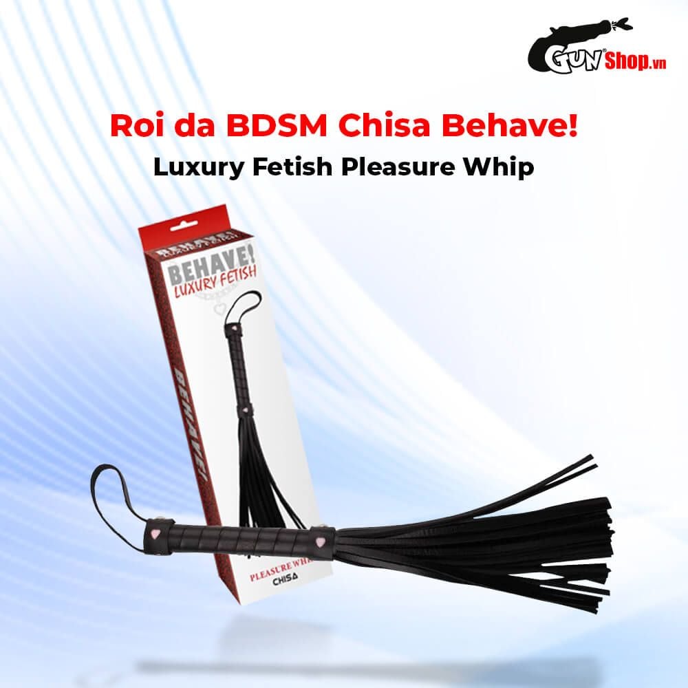 Roi da BDSM Chisa Behave! Luxury Fetish Pleasure Whip