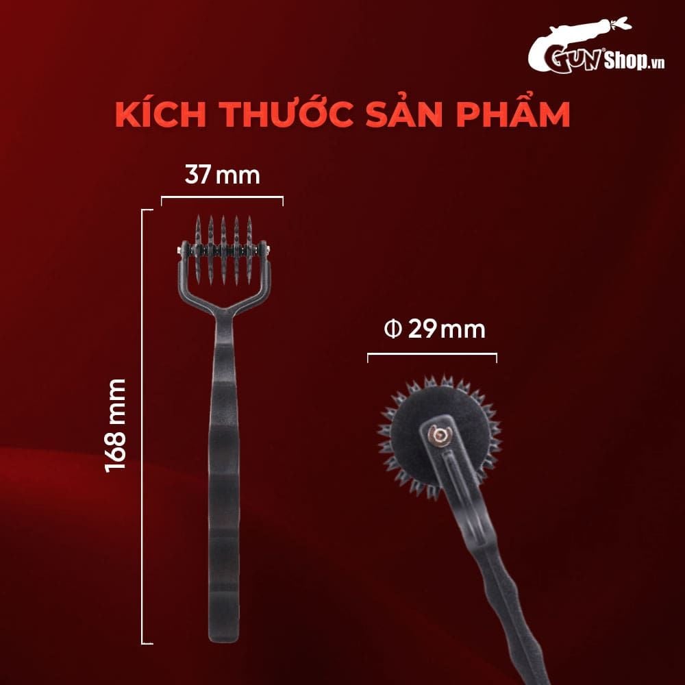 Cọ lăn gai BDSM Chisa Sins Inquisition Prickly Pinwheel