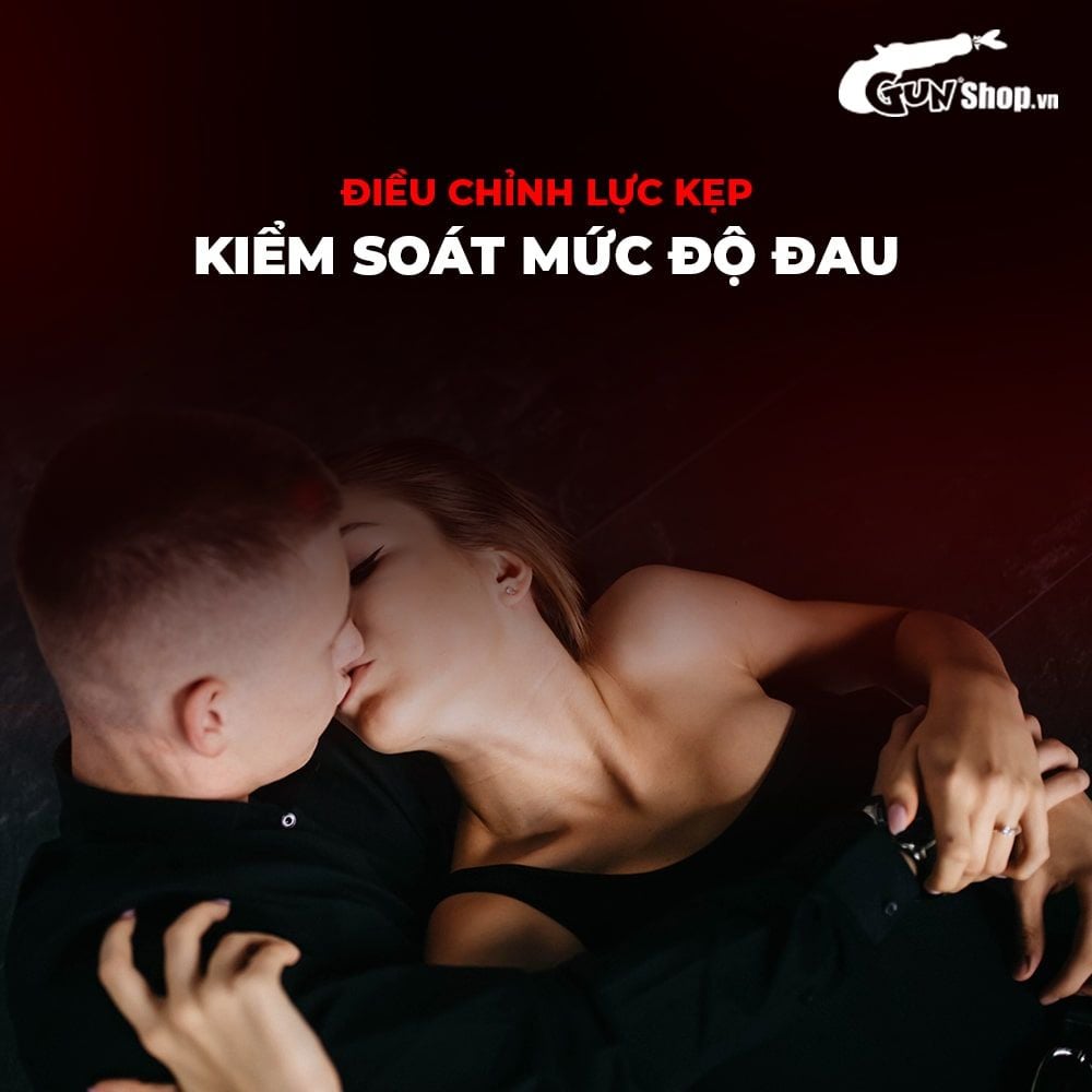 Kẹp vú kích thích đầu ti Chisa Sins Inquisition Teeth Bite Nipple Clamps