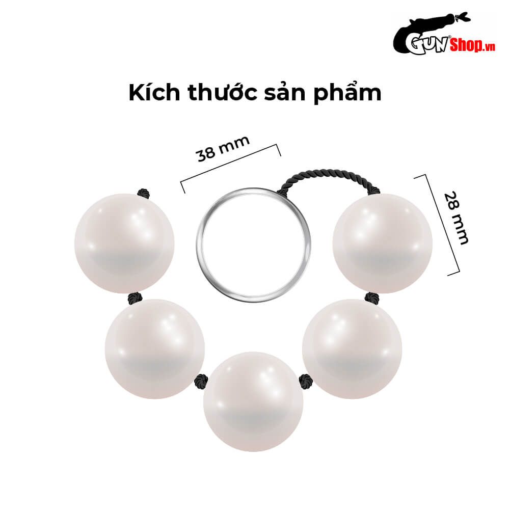 Chuỗi ngọc trai kích thích hậu môn Shelly Play Pearl
