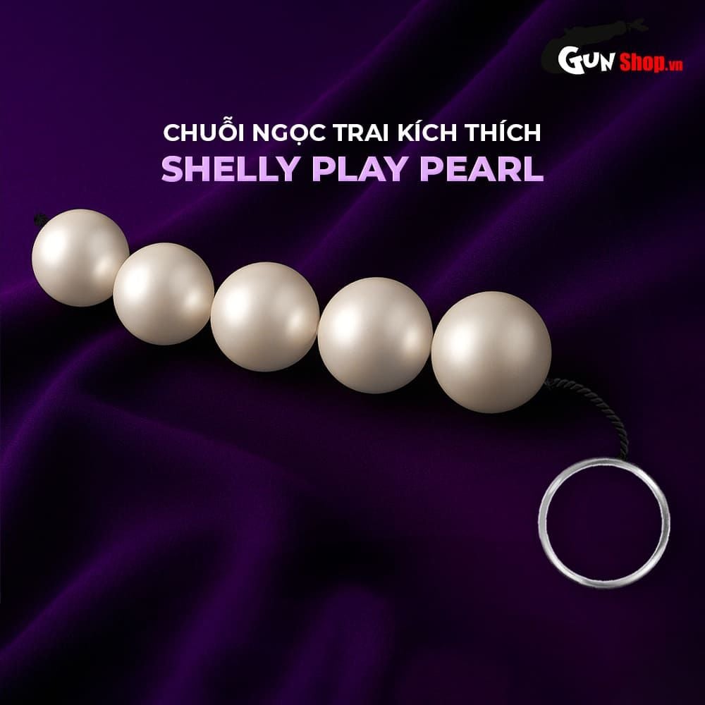 Chuỗi ngọc trai kích thích hậu môn Shelly Play Pearl