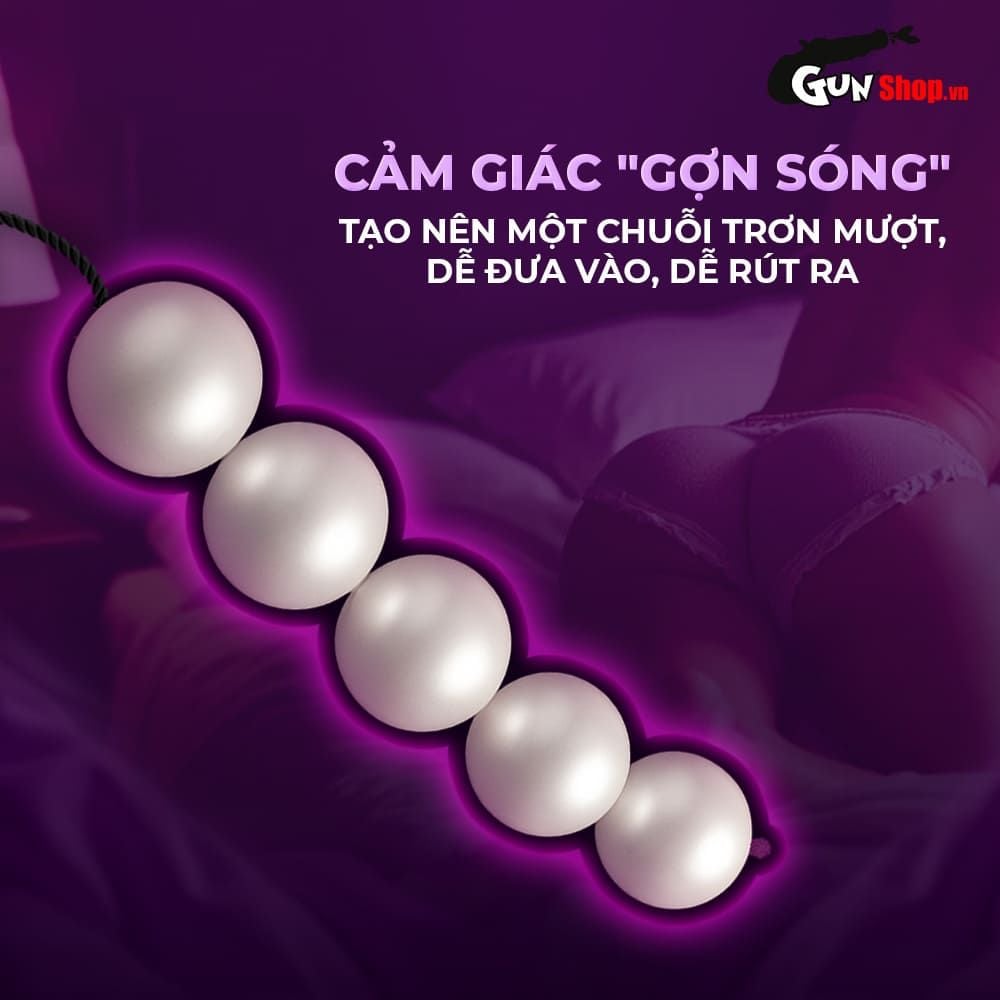 Chuỗi ngọc trai kích thích hậu môn Shelly Play Pearl