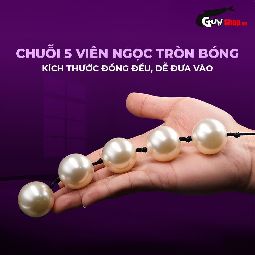 Chuỗi ngọc trai kích thích hậu môn Shelly Play Pearl