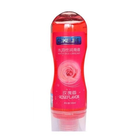 Gel bôi trơn massage hương hoa hồng Cokelife hồng - Chai 100ml