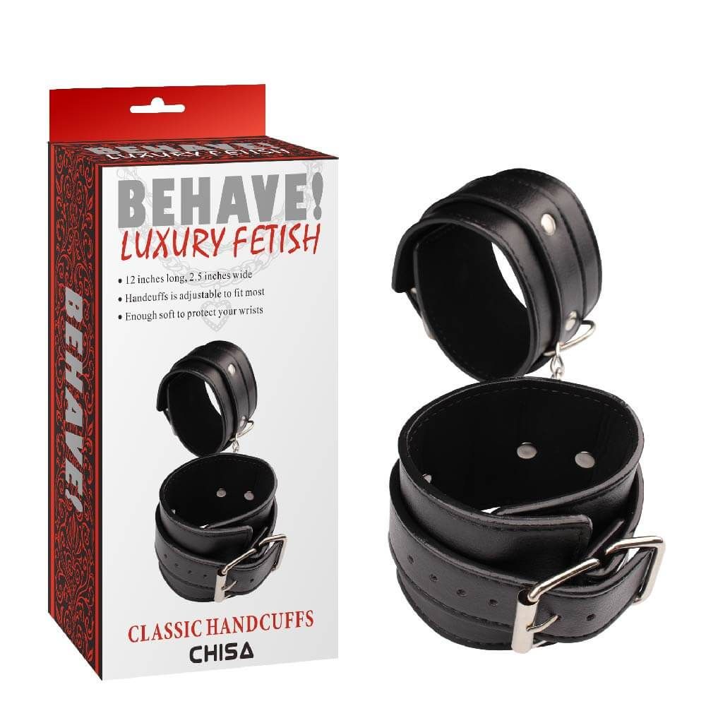 Còng tay Chisa Behave! Luxury Fetis Classic Hand Cuffs