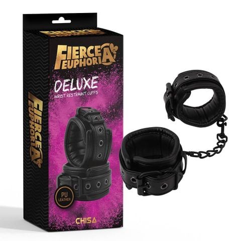 Còng tay Chisa Fierce Euphoria Deluxe Wrist Restraint Cuffs