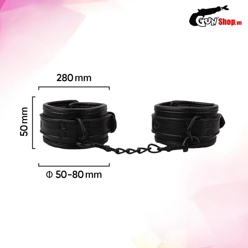 Còng tay Chisa Fierce Euphoria Deluxe Ankle Restraint Cuffs