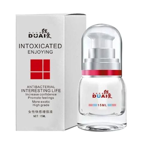 Gel bôi trơn tăng khoái cảm nữ Duai Intoxicated - Chai 15ml