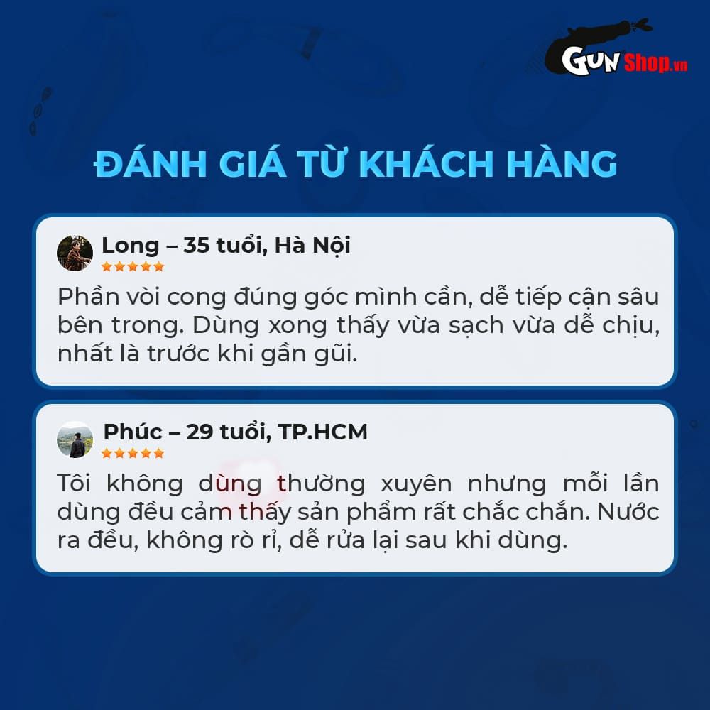 Dụng cụ vệ sinh hậu môn Shelly Play Nest B