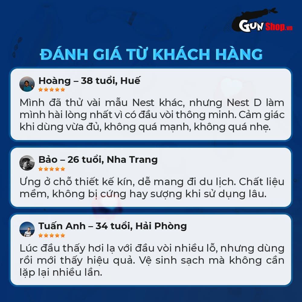 Dụng cụ vệ sinh hậu môn Shelly Play Nest D