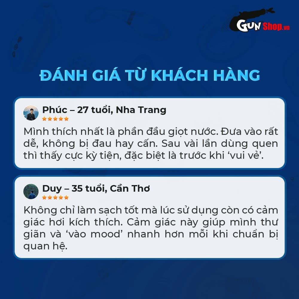 Dụng cụ vệ sinh hậu môn Shelly Play Nest E