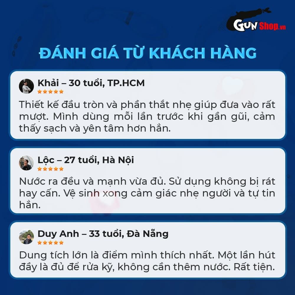 Dụng cụ vệ sinh hậu môn Shelly Play Nest C