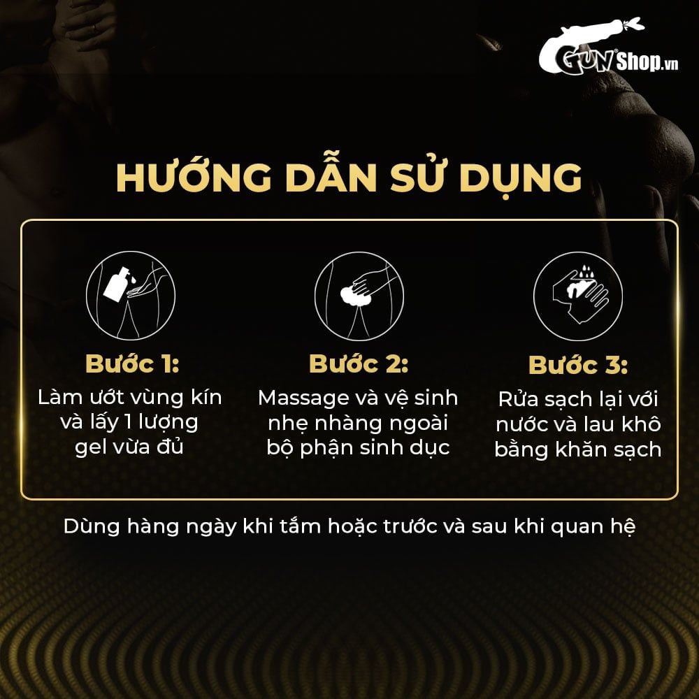 Dung dịch vệ sinh nam dạng bọt, hương thơm nam tính Shell Masculine Scents - 100ml