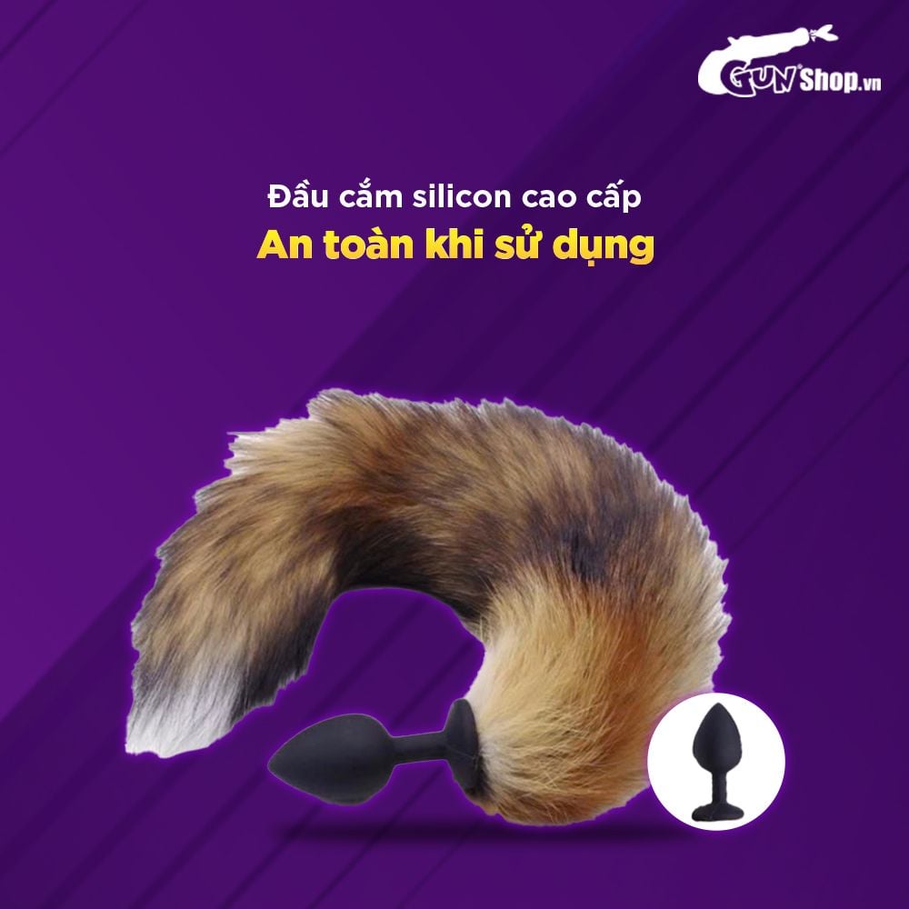 Đuôi cáo gắn hậu môn Chisa Fierce Euphoria Fuffy Anal Plug