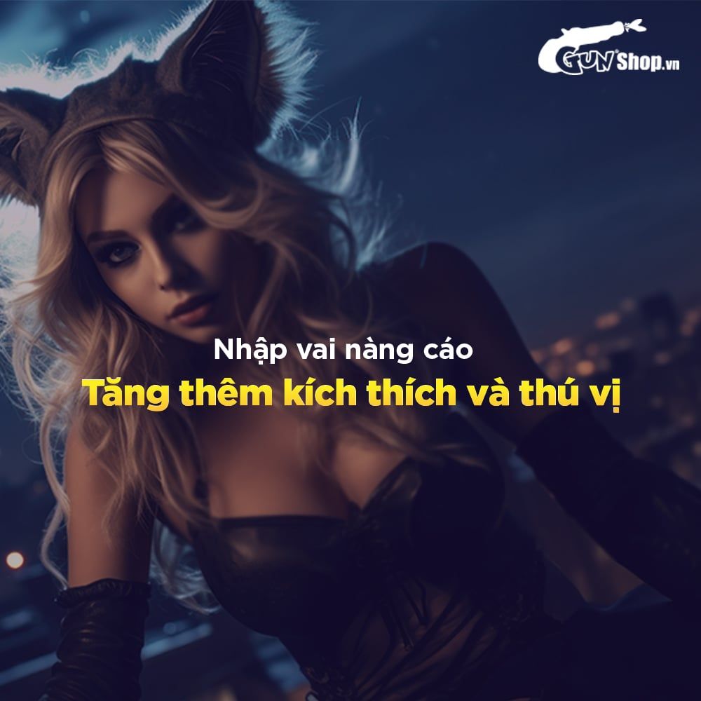 Đuôi cáo gắn hậu môn Chisa Fierce Euphoria Fuffy Anal Plug