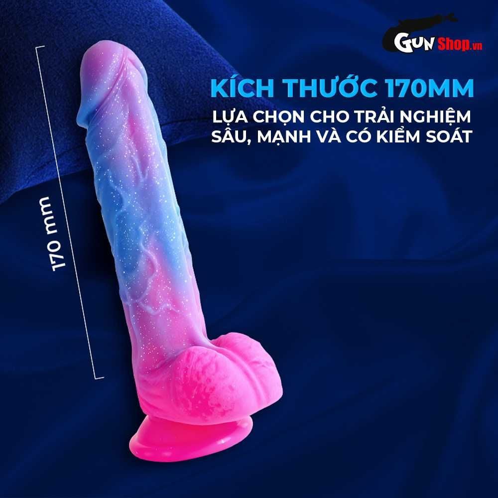 Dương vật giả dính tường Shelly Play Glimzy 17cm