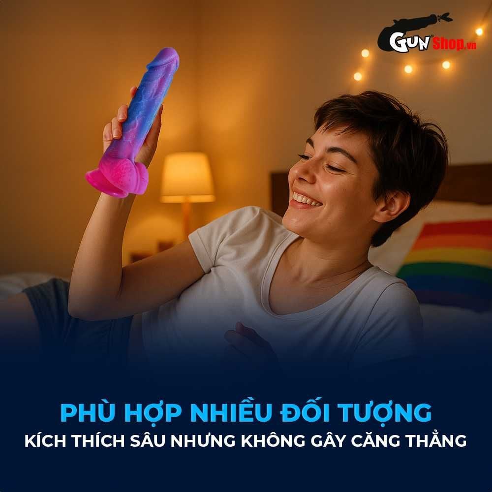 Dương vật giả dính tường Shelly Play Glimzy 17cm