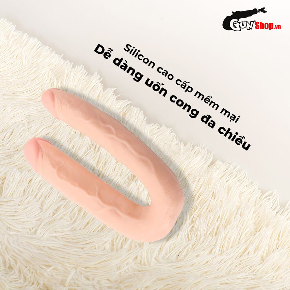 Dương vật giả 2 đầu Chisa Ballsy Super 12.8 inch