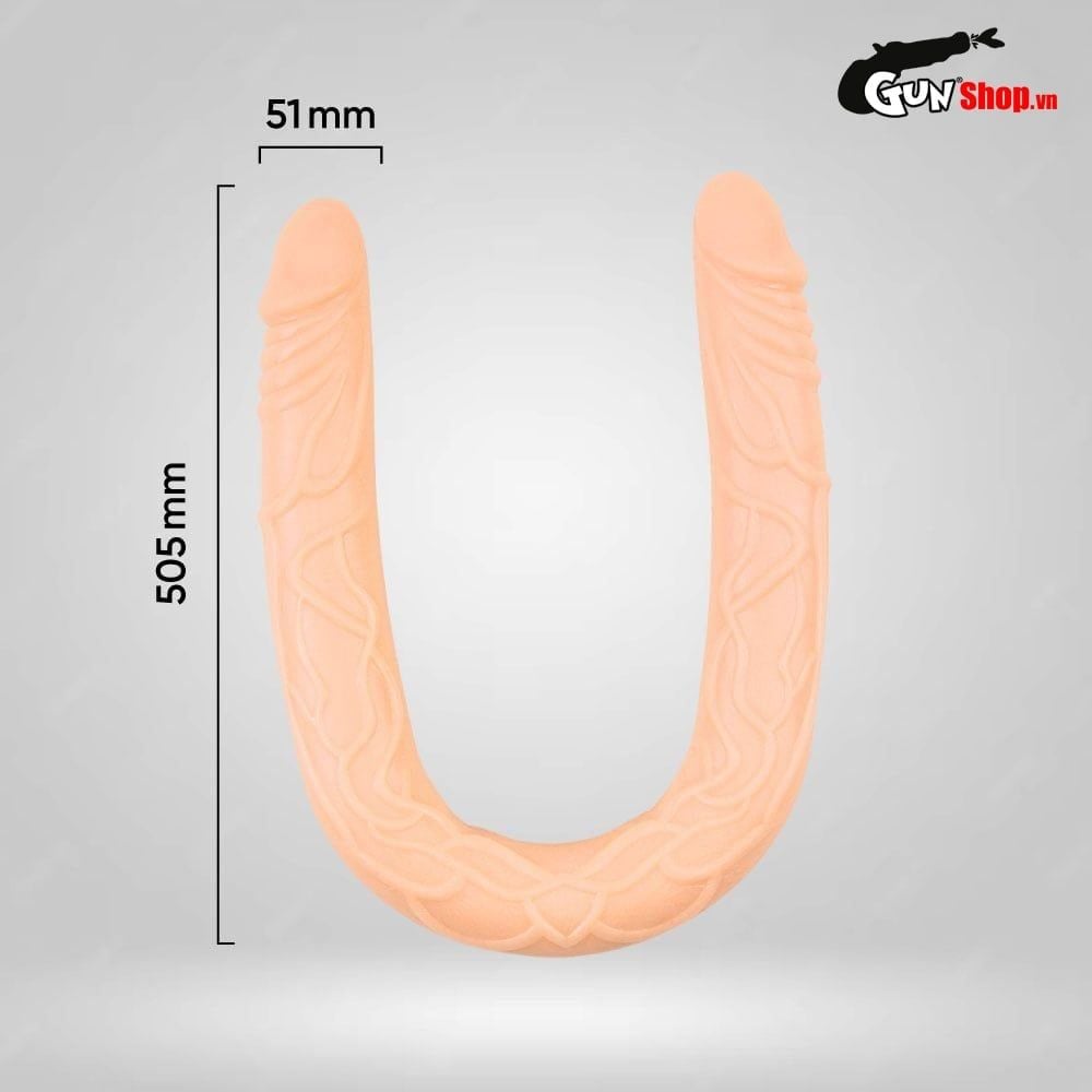 Dương vật giả 2 đầu Chisa Hi Basic Flexible Dong