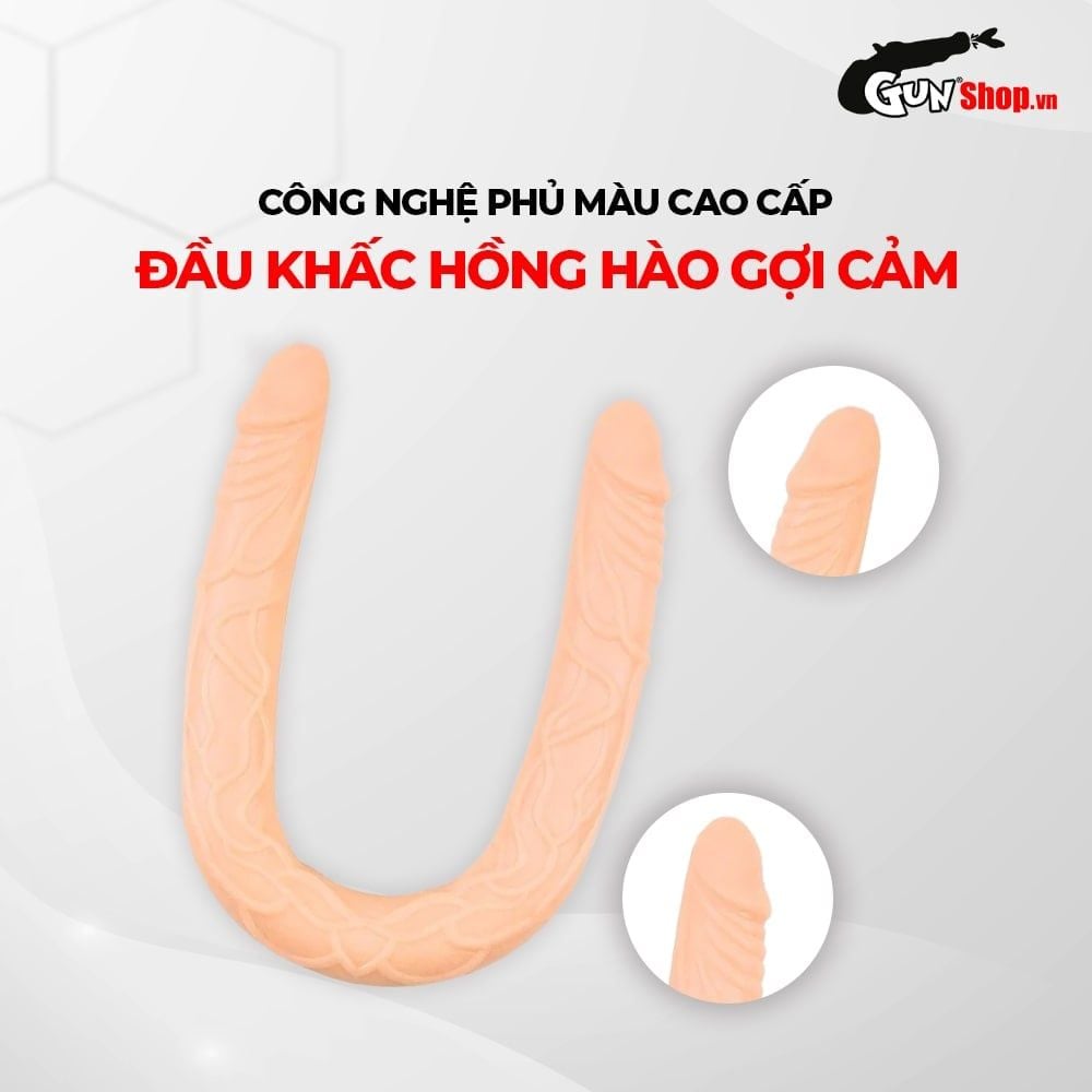 Dương vật giả 2 đầu Chisa Hi Basic Flexible Dong