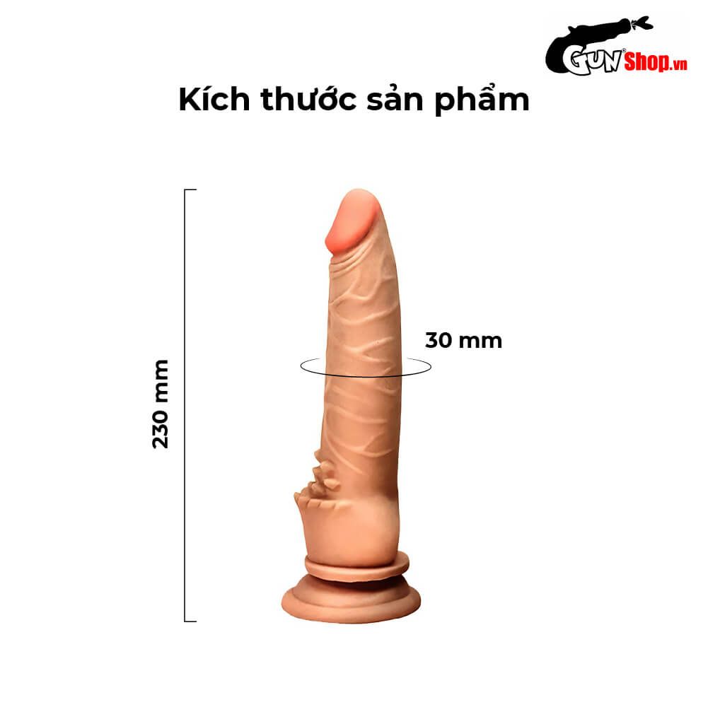 Dương vật giả dính tường Yeain Xanh Dương 8.2'