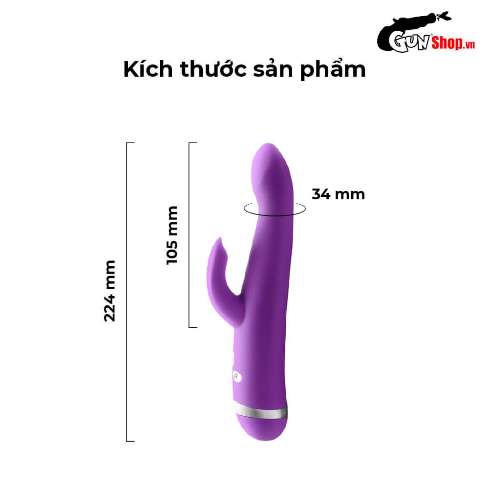 Dương vật giả đa năng Durex Dual Head Vibrator Pulsing