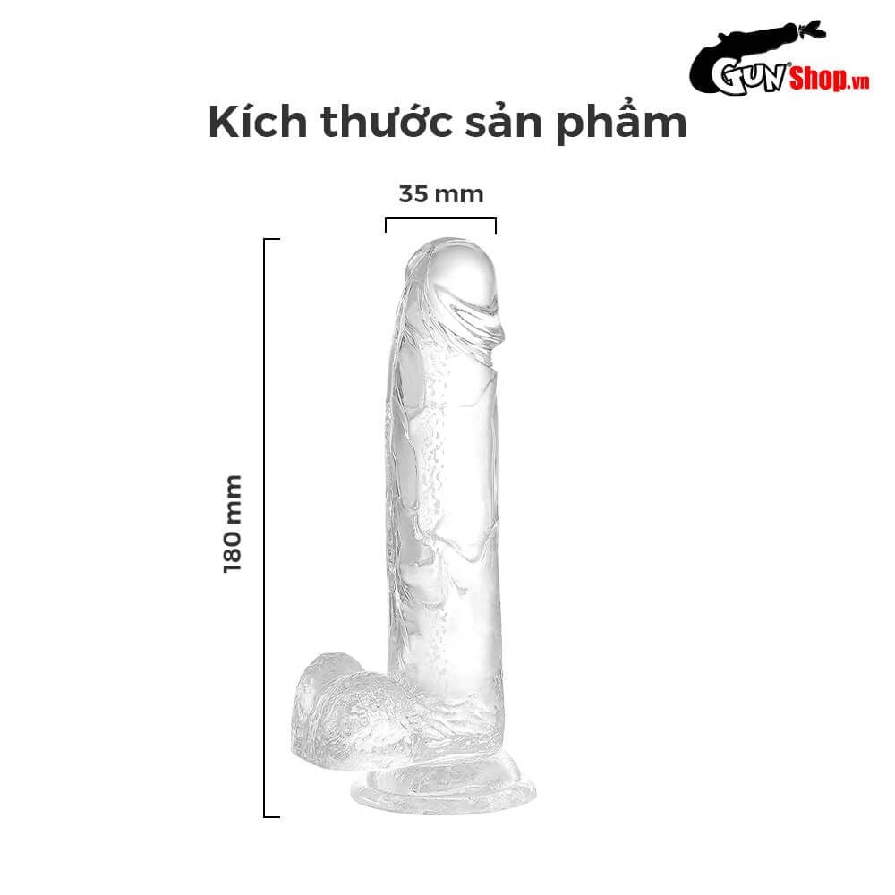 Dương vật giả dính tường Jiuai Real Touch Feeling