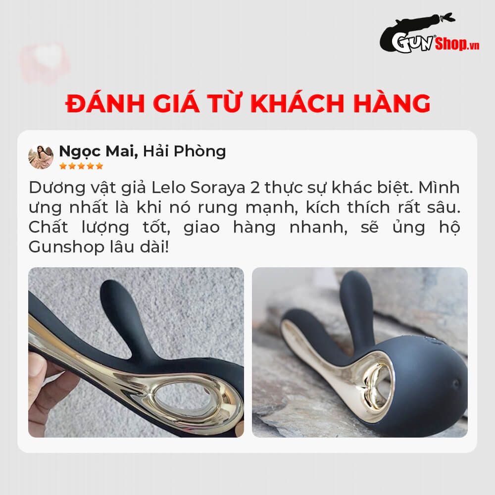 Dương vật giả đa năng Lelo Soraya 2