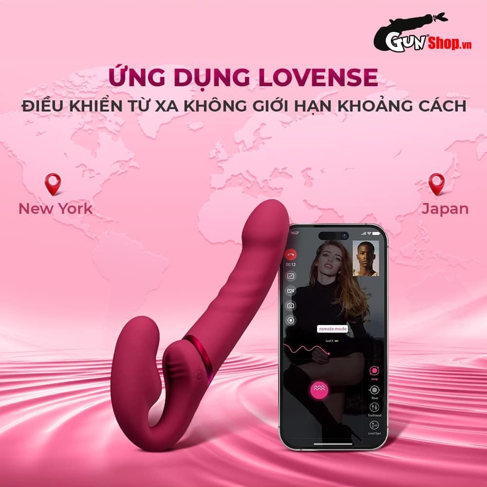 Dương vật giả 2 đầu Lovense Lapis
