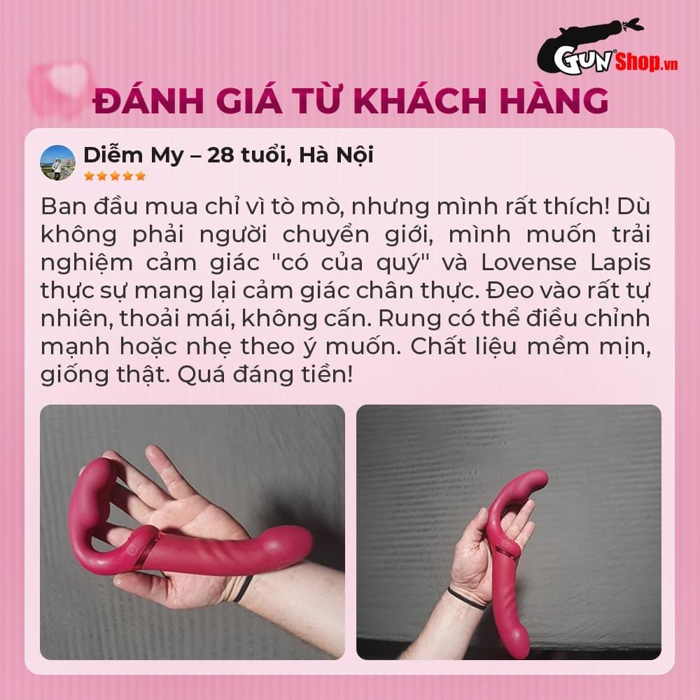 Dương vật giả 2 đầu Lovense Lapis