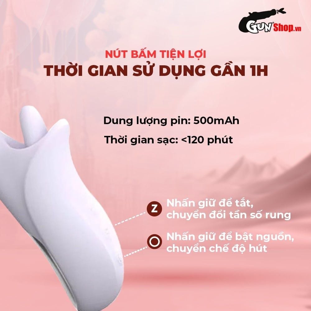 Dương vật giả đa năng Svakom Zemalia Rabbit Clitoral