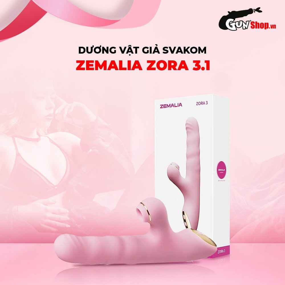 Dương vật giả đa năng Svakom Zemalia Zora 3.1