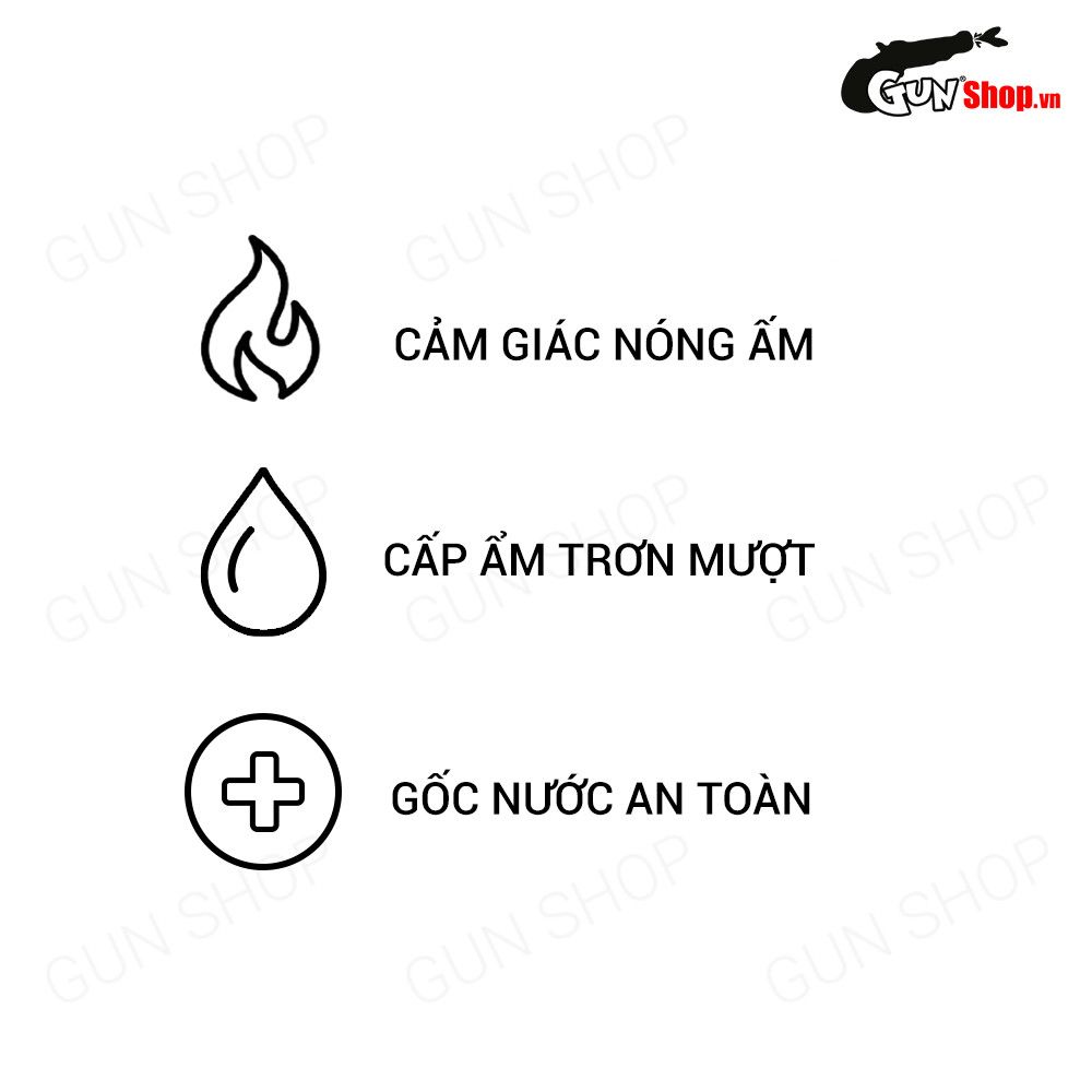 Gel bôi trơn ấm nóng OLO Warming - Chai 60ml