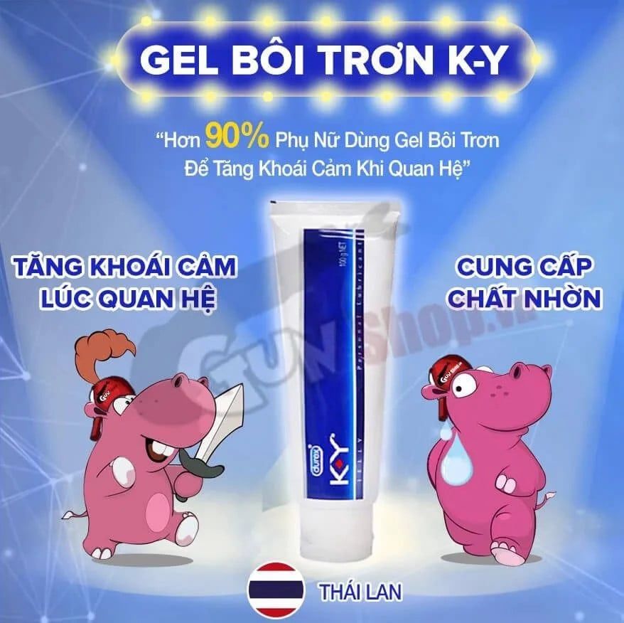 Gel bôi trơn K-Y Jelly - Chai 50gr