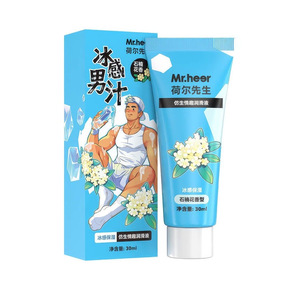 Gel bôi trơn dành cho Gay mát lạnh Mr. Heer Blue - Chai 30ml