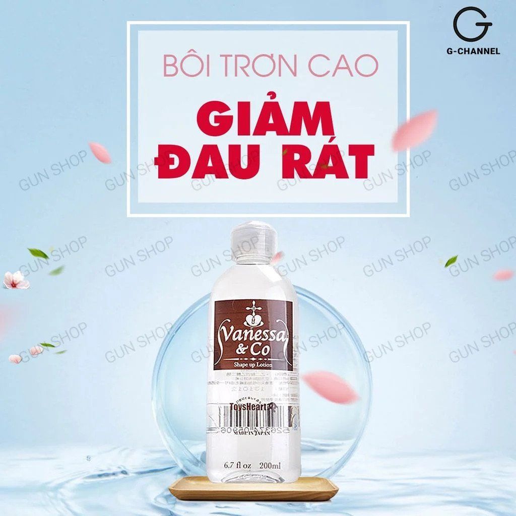 Gel bôi trơn Vanessa & Co - Chai 200ml