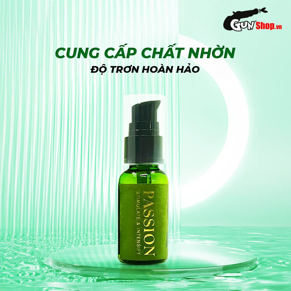 Gel bôi trơn tăng khoái cảm nữ Passion - Chai 30ml