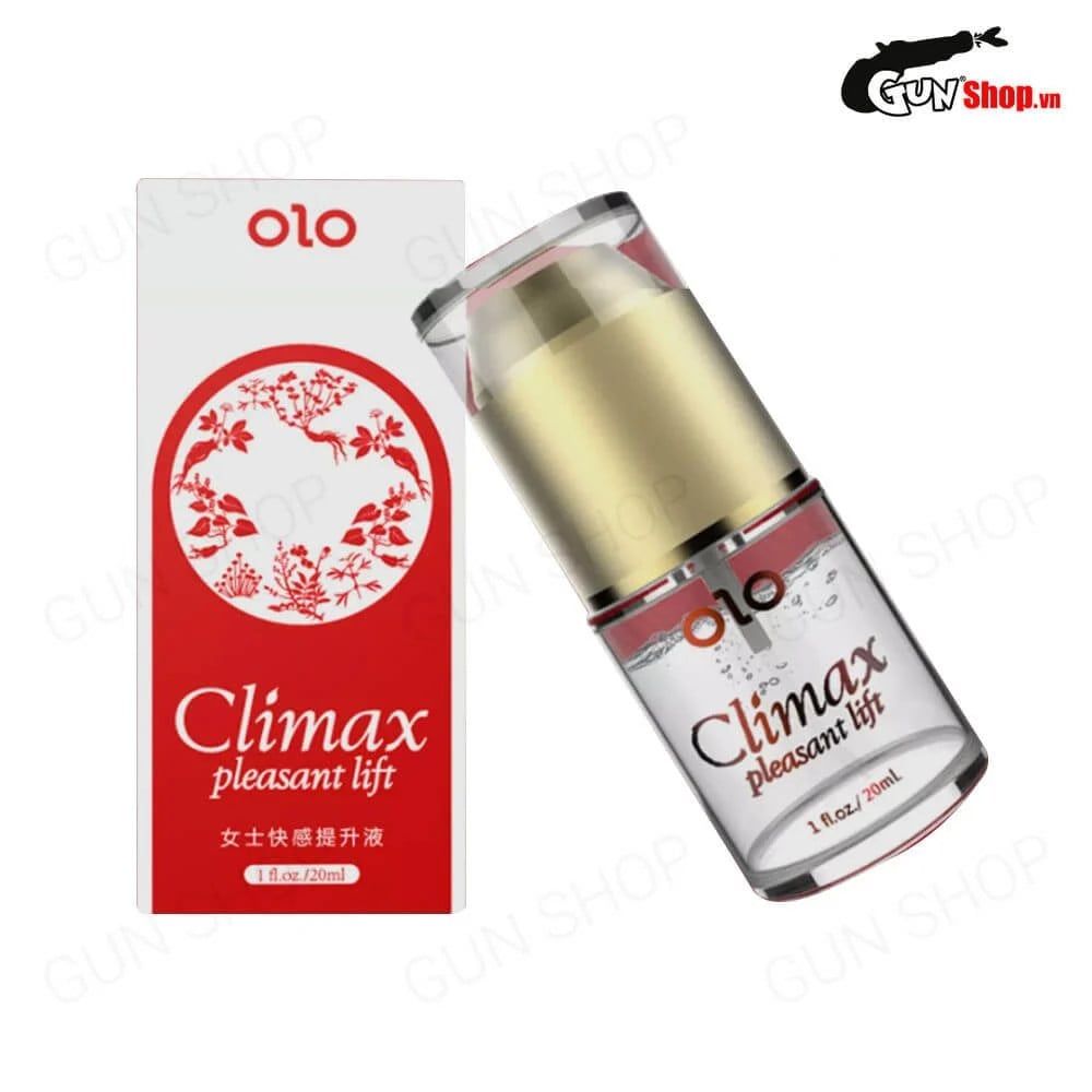 Gel bôi trơn tăng khoái cảm nữ OLO Climax Pleasant Lift - Chai 20ml