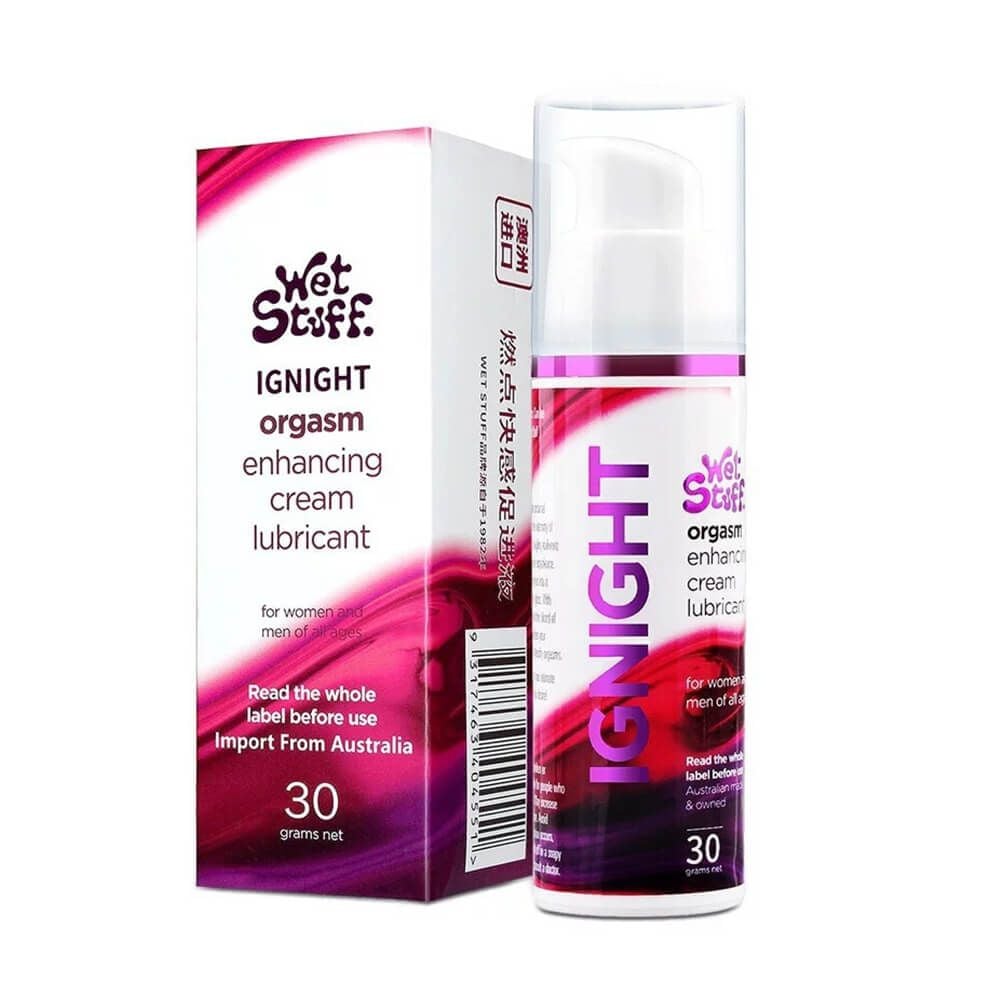 Gel bôi trơn tăng khoái cảm nữ Wet Stuff Ignight - Chai 30g