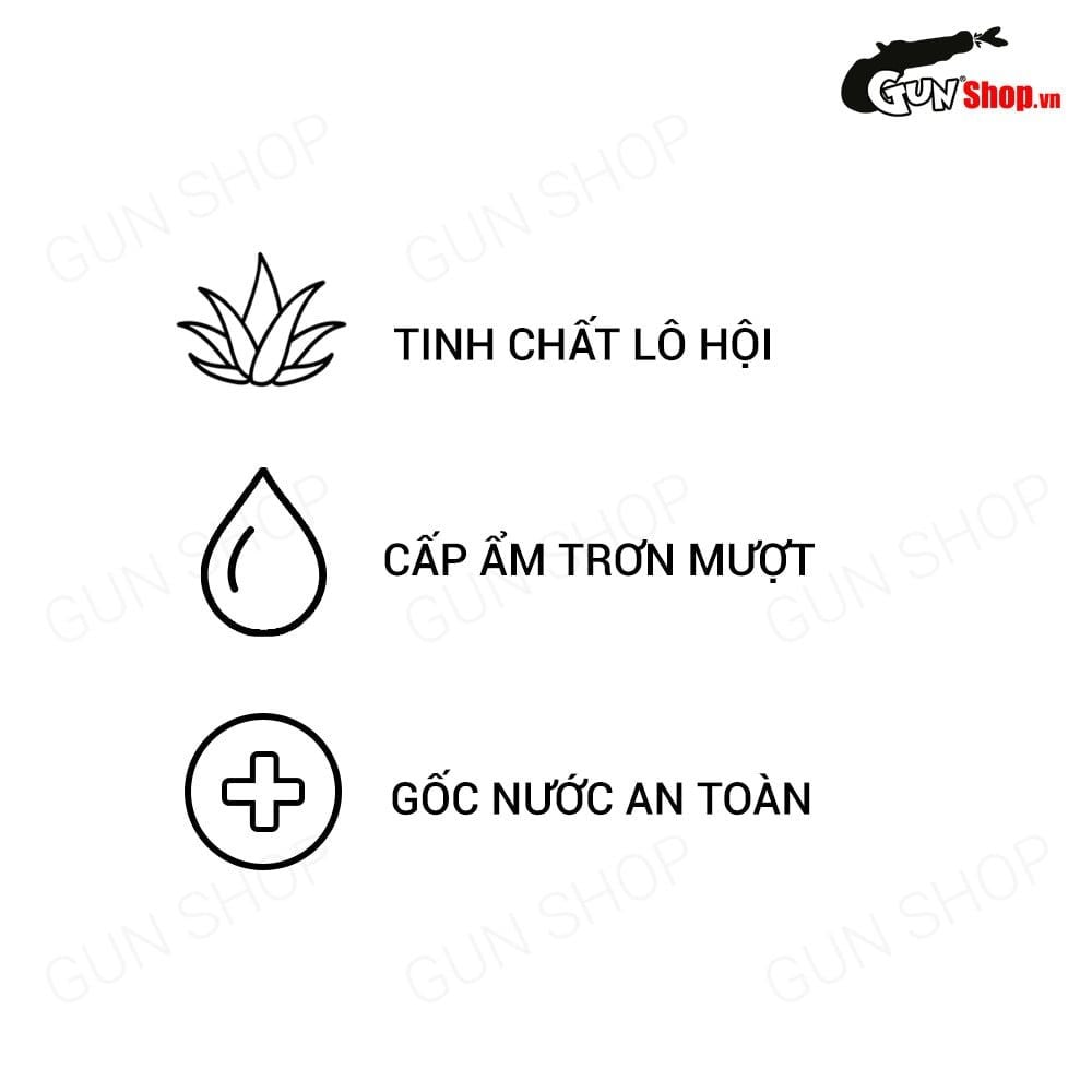 Gel bôi trơn tinh chất lô hội OLO Smooth - Chai 60ml