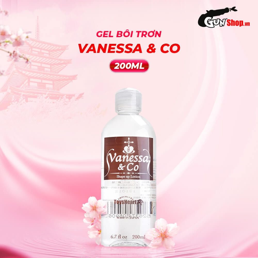 Gel bôi trơn Vanessa & Co - Chai 200ml