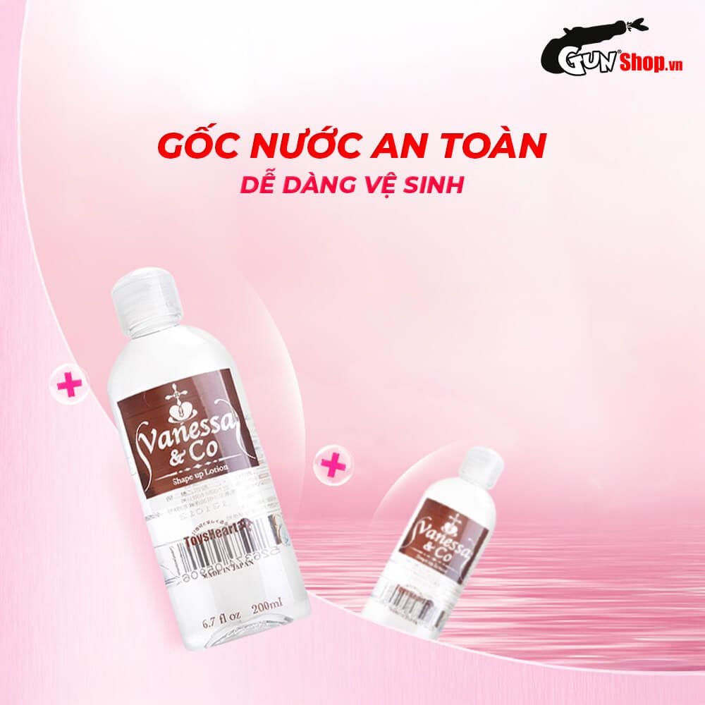 Gel bôi trơn Vanessa & Co - Chai 200ml