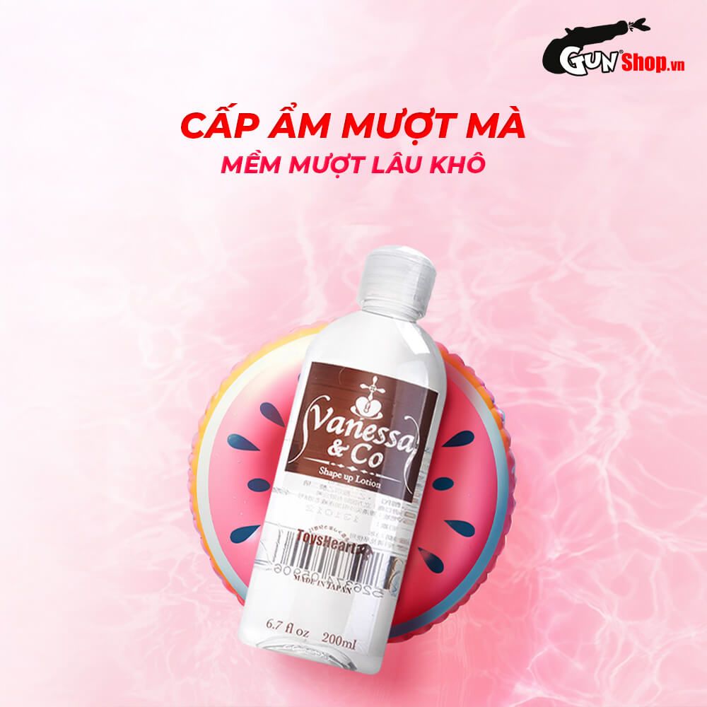 Gel bôi trơn Vanessa & Co - Chai 200ml