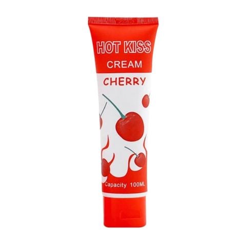 Gel bôi trơn hương cherry Hot Kiss - Chai 100ml