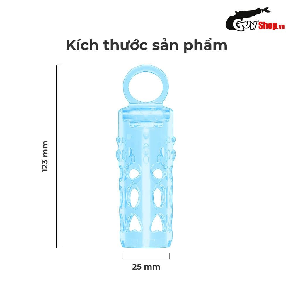 Bao cao su đôn dên rung Chisa Vibrating Sleeve Enhancer