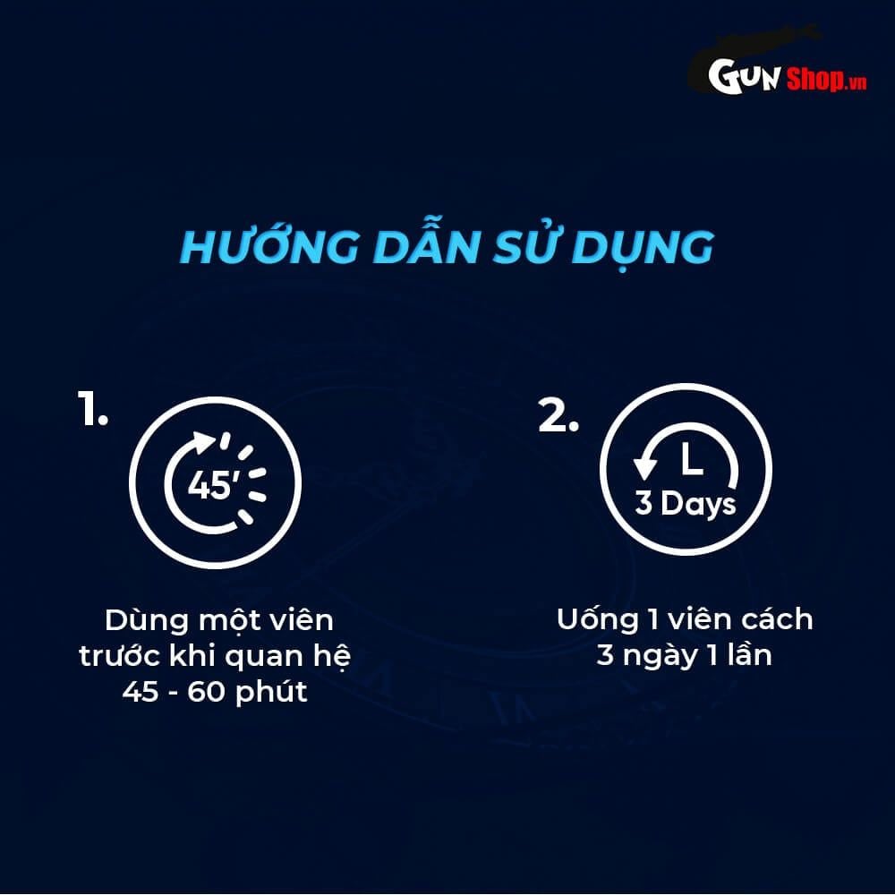 Viên uống hỗ trợ cương dương, tăng cường sinh lý Maxman - Hộp 10 viên