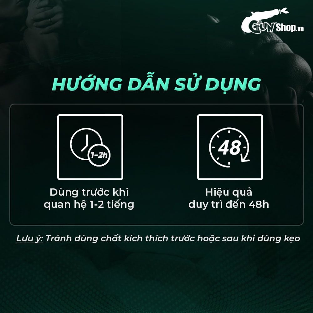Kẹo bạc hà Powergra Mint Energy tăng cường sinh lý - Hộp 10 viên